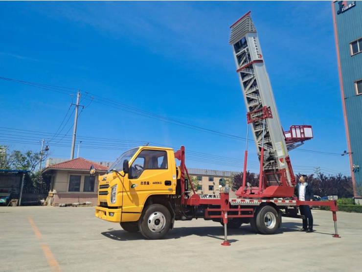 莒县常年租赁32米云梯车